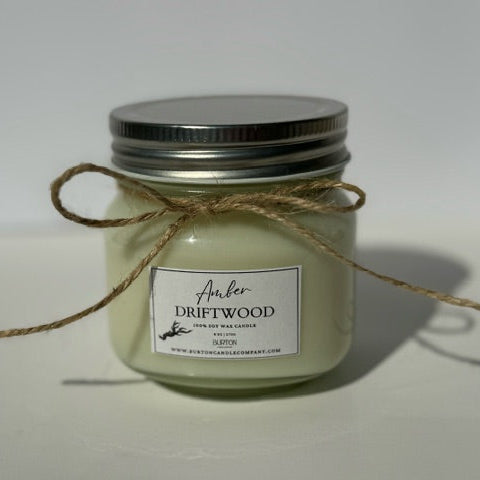 Amber Driftwood | 8 Oz. | Mason Jar